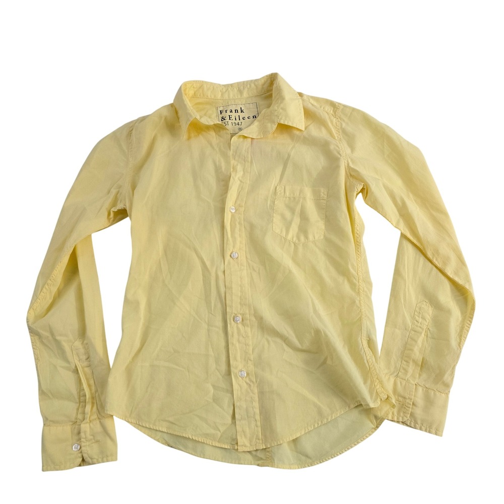 Frank & Eileen Yellow Button Down Shirt